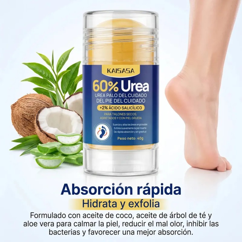 KAISASA Crema de urea al 60 %. Barra para el