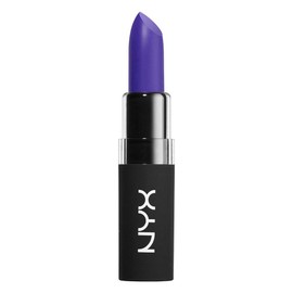 Glitz NYX Velvet Matte Lipstick Color 01 Disorderly Deep Purple