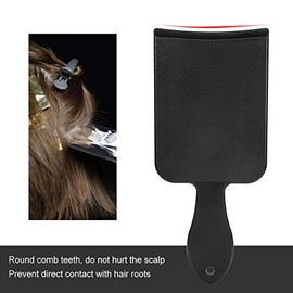 Kit de tinte para el cabello de 3 piezas, peine para teñir, herramienta antideslizante para peinar el cabello, para tinte de cabello y tabla de paleta para resaltar el salón y secadores de cabello cas
