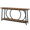 Tribesigns 70.9-Inch Console Table with Storage, Extra Long Entryway Table,