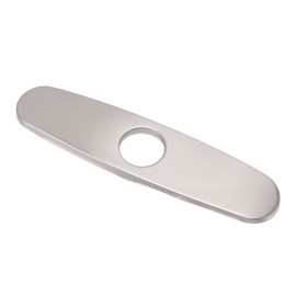 YWBL-WH Sink Hole Cover Cover Plate Matching Kitchen Sink Tap 304 Stainless Steel Tab Base Plate Kitchen Faucet Decor Plate