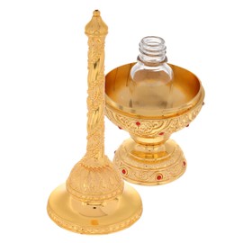 Zerodeko Catholic Holy Water Bottles for Baptism Weddings Confirmations Christian Religious Ceremonies Decorative and Convenient Material