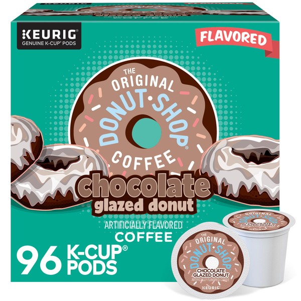 The Original Donut Shop Coffee Chocolate Glazed Donut Keurig Single-Serve