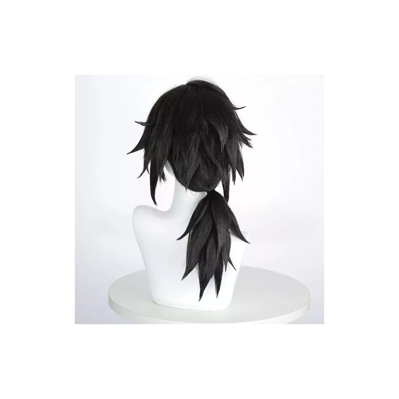 generic Peluca Demon Slayer Tomioka Giyuu Kamado Cosplay Cabello Neg
