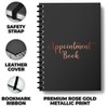 Appointment Diary - Week to View Hourly Planner, Premium Soft
