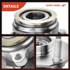 A-Premium Front Wheel Bearing and Hub Assembly with 4-Lug Compatible