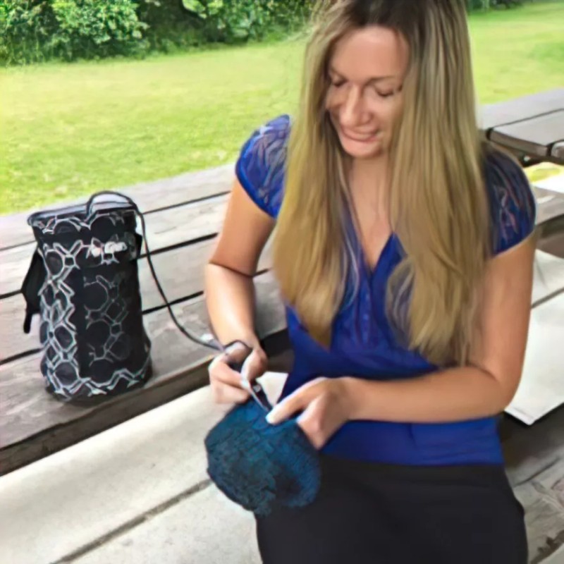Artbin Bolsa Estambre Pequeña Organizador Plegable Mini Correa Chic