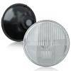 SHENKENUO 7 Inch LED Glass Headlight Round, ORIGINAL CLASSIC LOOK