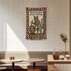 Weird Medieval Cat Tapestry Vintage Medieval Cat Aesthetic Wall Art