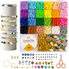 5300 Pcs Clay Beads Bracelet Making Kit - Sukh Clay