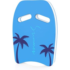 HeySplash Swim Kickboard for Adults, Swimming Kickboard Cute Pattern Swim Training Aid for Adults, Pool Exercise Equipments for Beginning Swimmers Safety Swim Board Auxiliary, Indigo