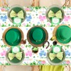 3Pcs St. Patrick's Day Tablecloth,St. Patrick's Day Gender Reveal Party