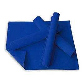 Lemos Home Place mat placemats set of 4 approx. 46 x 36 cm, made of cotton, many colours.