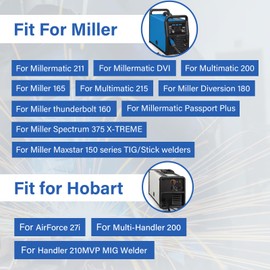 219258 Multi-Voltage Power Adapter Plug for Miller & Hobart Welder, 230 Volt MVP Electric Adaptor Plug Replacement for Welding Power Cable 6-50P, 3 Prong Plug