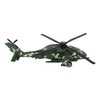 Diecast Metal Helicopter Model Sound Light Pullback Alloy Fighter Aircraft