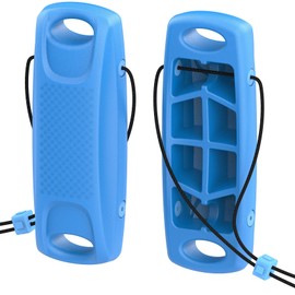 BALAVA Boat Fenders 2 Pack,Boat Bumpers for Docking,EVA Boat Fenders for Docking Boat Bumpers Fenders with Elastic Cords and Fixed Locks for Yachts,Bass Boat,Pontoon Boat(Blue)