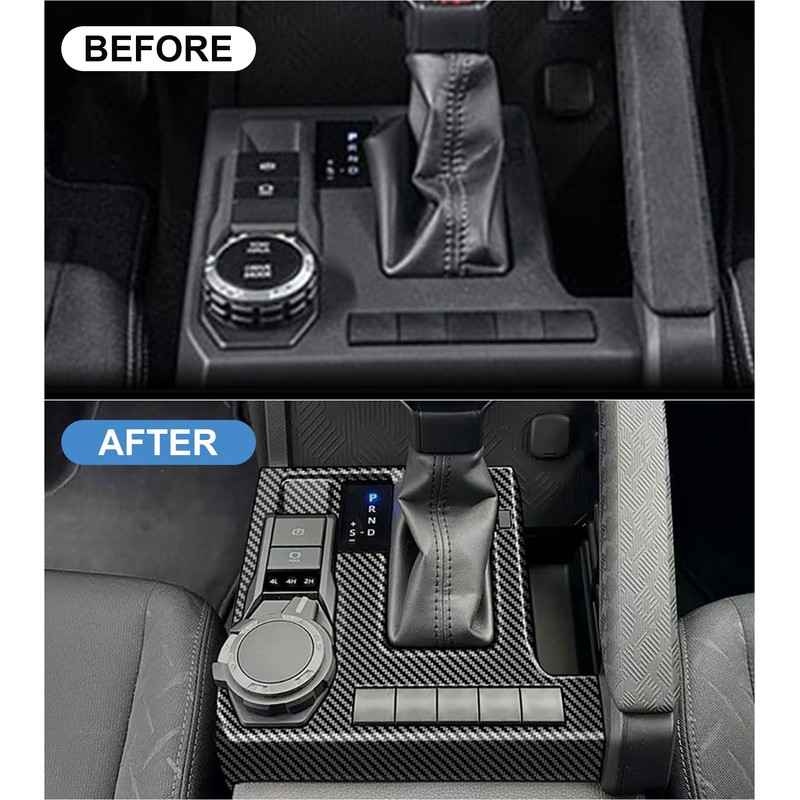 ushilife Central Control Gear Shift Panel Trim Cover Compatible with
