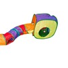Rainbow Cat Tunnels with Interactive Ball Indoors Cat Play Tunnel