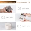 Diatomite Quick Dry Stone Sponge Holder for Kitchen Sink Organizer,Absorbent