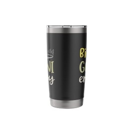 Big Gemini Energy Gemini Queen King Women June Birthday May Stainless Steel Insulated Tumbler