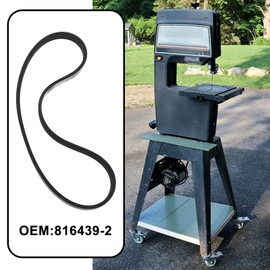 Briny River 20 Inch 5-Rib Belt Compatible with Craftsman Saw Belt 816439-2 11324 113.248320 B50816439B0 Fits 113 Series Models