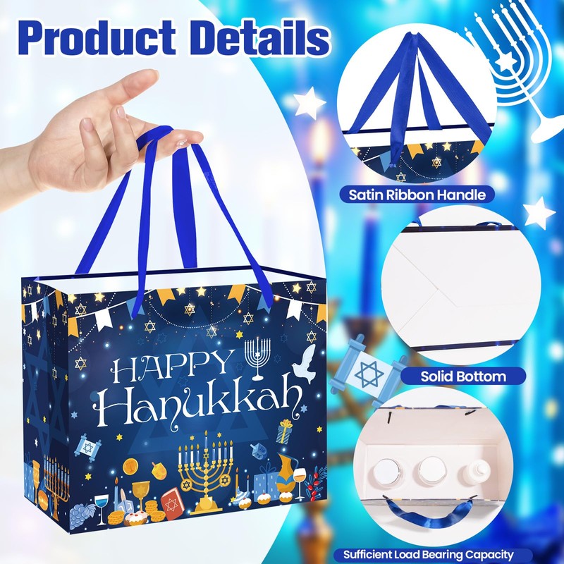 TagreSpike Happy Hanukkah Gift Bag