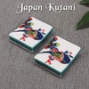 Chopsticks Rest Stylish Kutani Ware Pair Chopsticks Rest Set, Phoenix