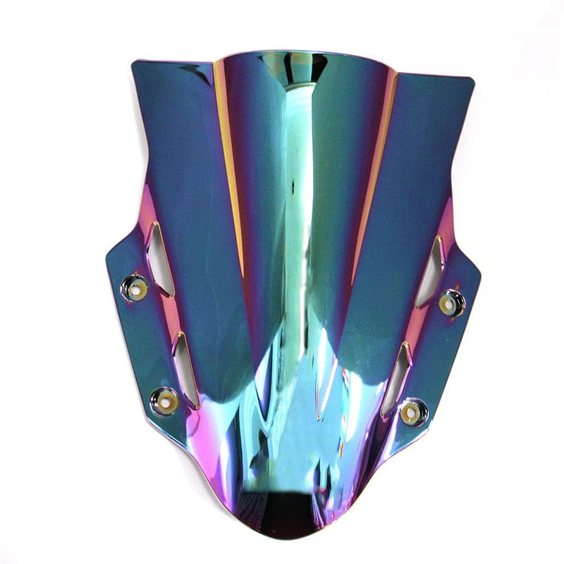 Dclcrb Windscreen Motorcycle Suzuki GSX250R 2017 Windshield Bike (Chrome)