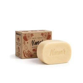 NANAH Desmaquillante Natural en Barra I Ideal para Acelerar el Crecimiento de Pestañas I Limpiadora e Hidratante I Sin plástico, Ecológico, Biodegradable, Libre de Crueldad y Vegano I 60 gr.