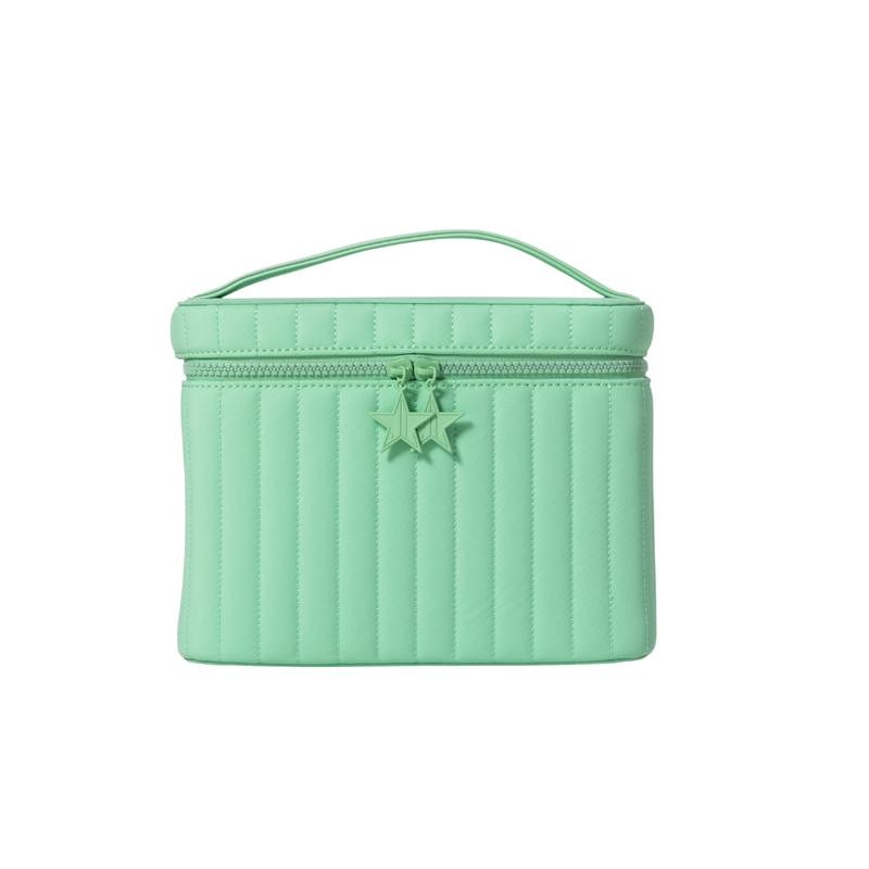 Quilted Travel Bags:_Mint