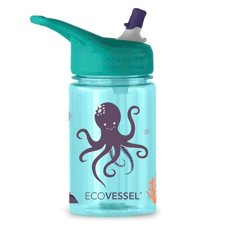 EcoVessel Splash Kids Tritan Bottle 355ml, Unicorn