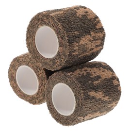 SOLUSTRE 3 Rolls camouflage tape camo tape sports tape goon tape camo form wrap stretch wrapping tapes protective duct tapes outdoor supply invisible car stickers