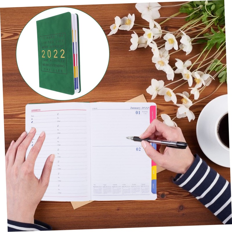 Operitacx Daily Planning Notepad Planner Notebook for Time Management Student