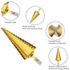 Aniuge Step Drill Bit-3PCS Hss Step Bits Set High Speed