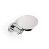 Croydex Flexi-Fix Metra Easy to Fit Soap Dish & Holder,Chrome,8.5