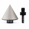 Diamond Beveling Chamfer Bit, Countersink Drill Bit for 0-2" (50mm)