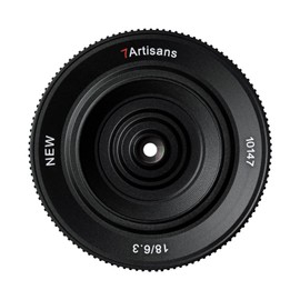 7artisans 18mm F6.3 II UFO Lens Compatible with APS-C Sony E-Mount Mirrorless Cameras A5000 A5100 A6000 A6100 A6300 A6400 A6500 A6600 NEX-3 NEX-3N NEX-3R NEX-5T NEX-5R NEX-5R X-5 NEX-5 5N NEX