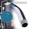 VGOL Universal G1/2 Inch Handheld Shower Arm Extra Hose Pipe