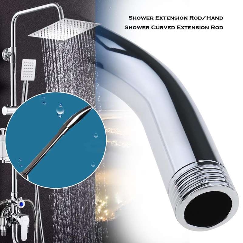 VGOL Universal G1/2 Inch Handheld Shower Arm Extra Hose Pipe