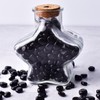 SigMntun Polished Obsidian Crystals - 72 pcs, 0.5" Handpicked Tumbled