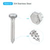 sourcing map Hex Head Lag Screws Bolts, 10pcs 5/16" x