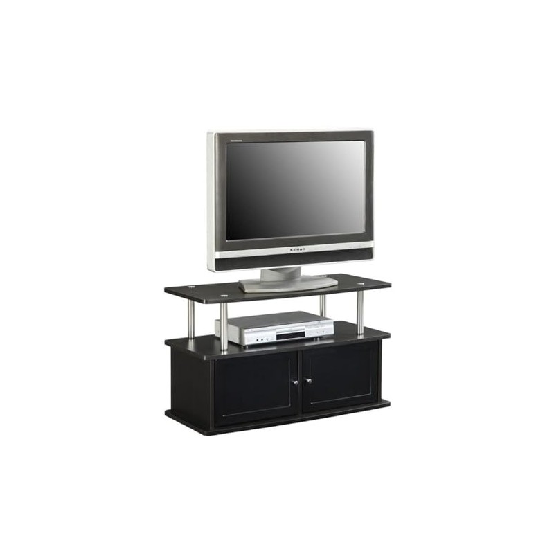 Pemberly Row Easy Assembly 47" TV Stand Entertainment Console with