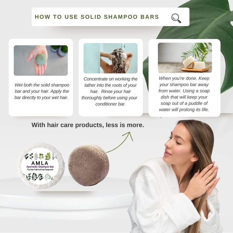 Nature Skin Shop Amla Shampoo and Conditioner Set, Ayurvedic Formula