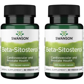 Swanson Ultra High Potency Beta-Sitosterol 30 Veg Capsules - (2 Pack)