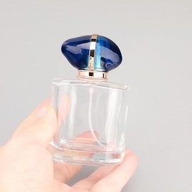 Jinxihuachen 50ml/1.69 Oz Empty transparent Glass Spray Bottles Perfume Atomizer, Refillable Fine Mist Spray Empty Perfume Bottles with 2 kinds of perfume dispenser