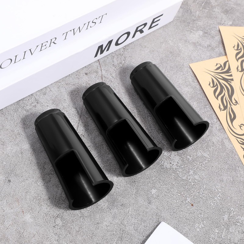 4 Pack Alto Saxophone Mouthpiece Cap, Plastic Alto Sax Mouthpiece