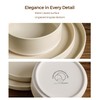 TheTerra Ceramic Dinnerware Sets for 6, 18 Pieces Handmade Reactive