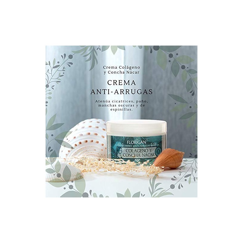CREMA ANTIARRUGAS COLÁGENO Y CONCHA NACAR 350 GR.