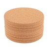 LDXDRU Pack of 8 cork trivets, 16 cm, cork coasters,