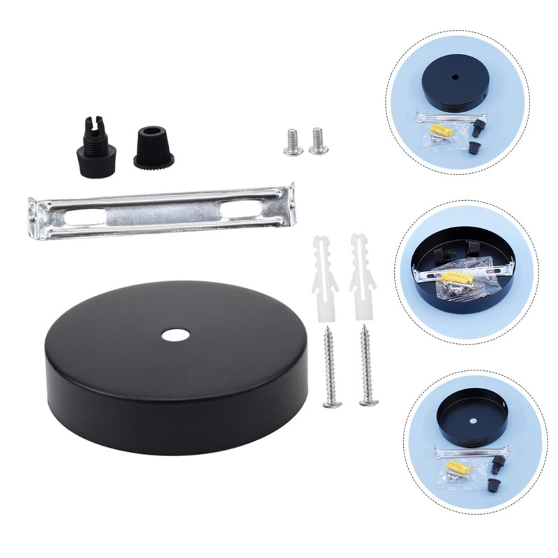 Operitacx DIY Ceiling Canopy Kit for Chandelier Round Light Fixture